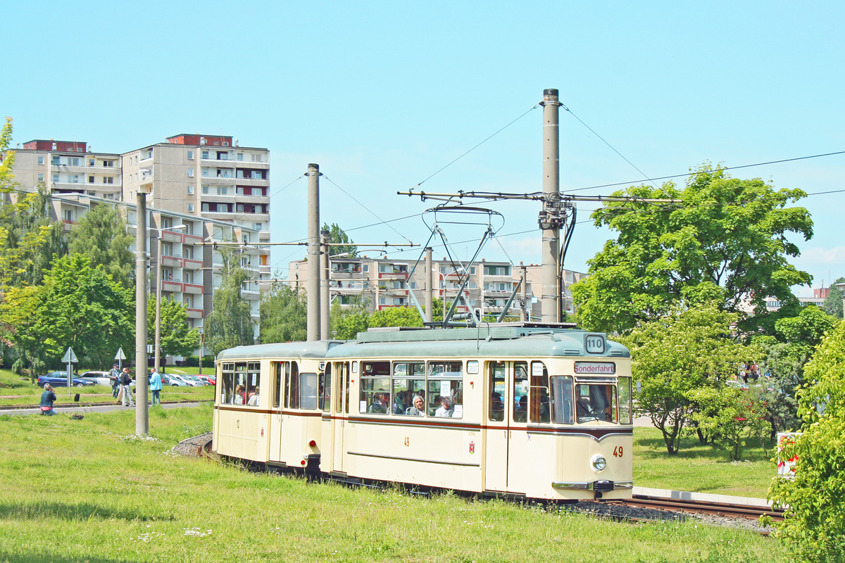Франкфурт-на-Одере, Gotha T2-62 № 49; Франкфурт-на-Одере — 110 летию городского транспорта 24/05/2008