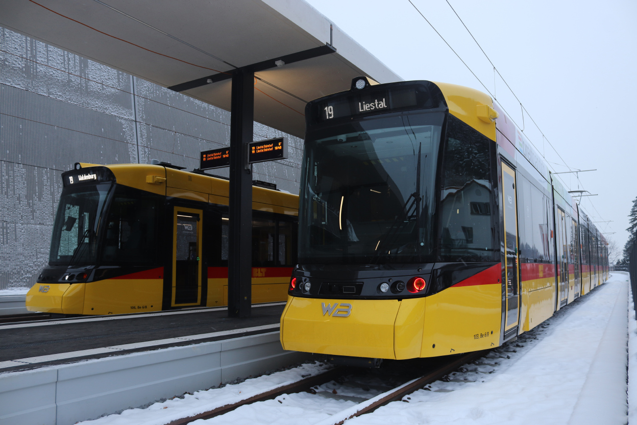 Базель, Stadler Tramlink № 106; Базель, Stadler Tramlink № 103