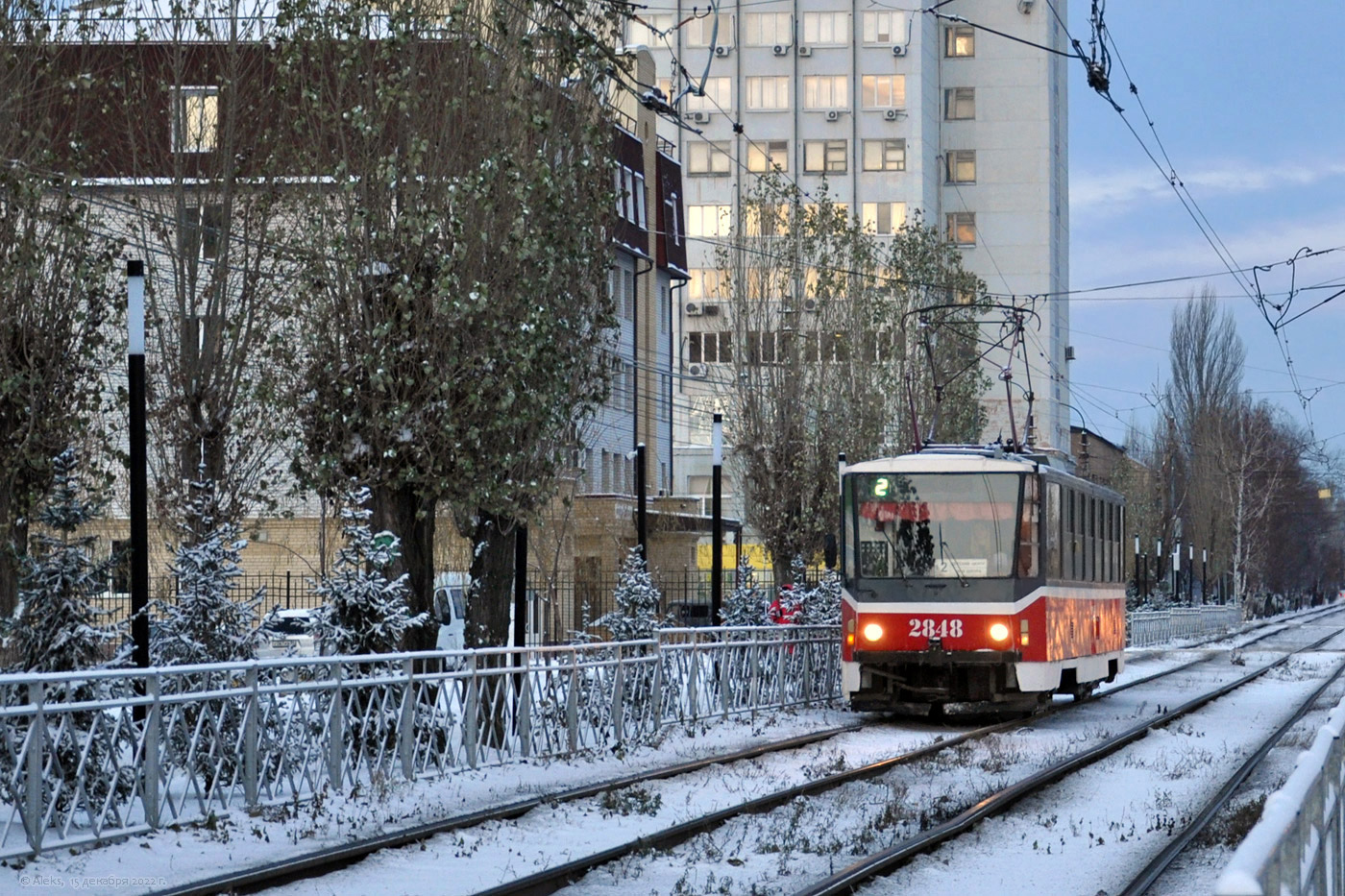 Волгоград, Tatra T6B5SU № 2848 Волгоград, Tatra T6B5SU № 2848