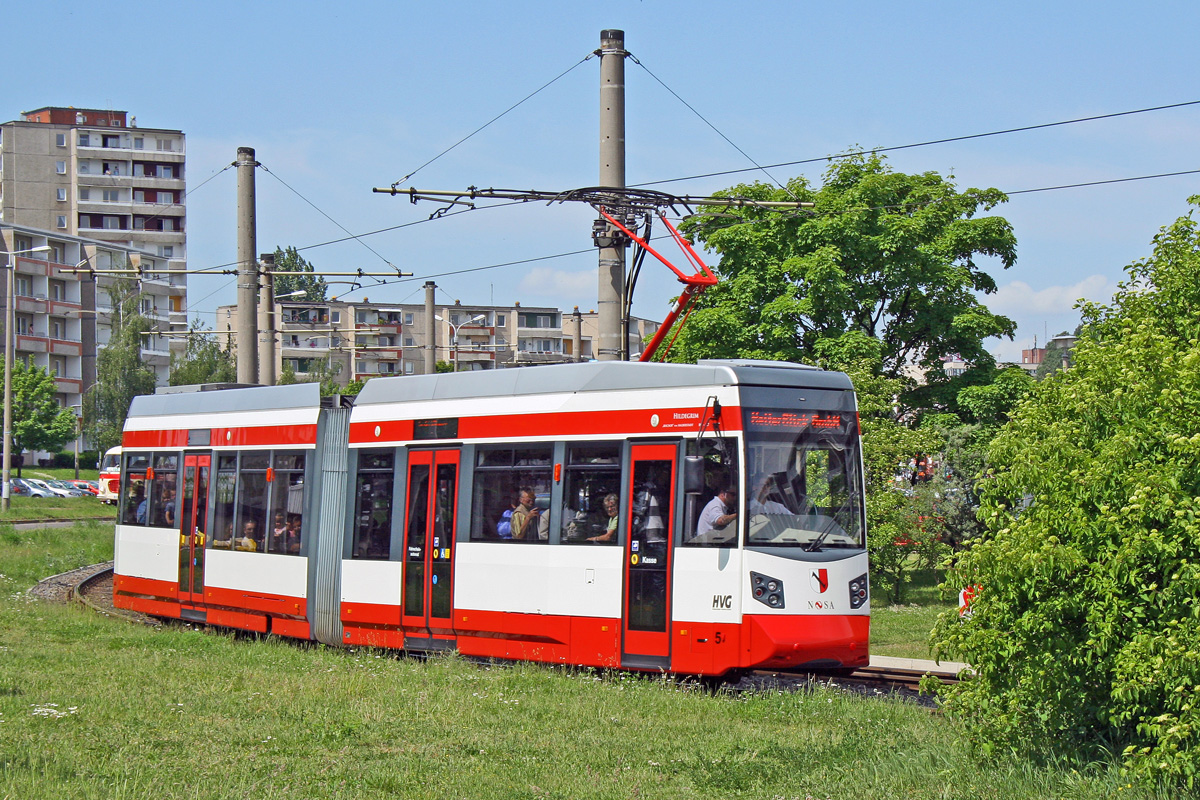 Хальберштадт, Leoliner Fahrzeug-Bau Leipzig NGTW6H № 5; Франкфурт-на-Одере — 110 летию городского транспорта 24/05/2008
