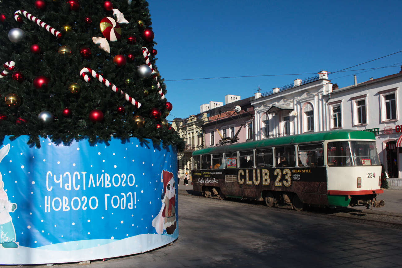 Владикавказ, Tatra T4DM № 234; Владикавказ — Разные фотографии — трамвай