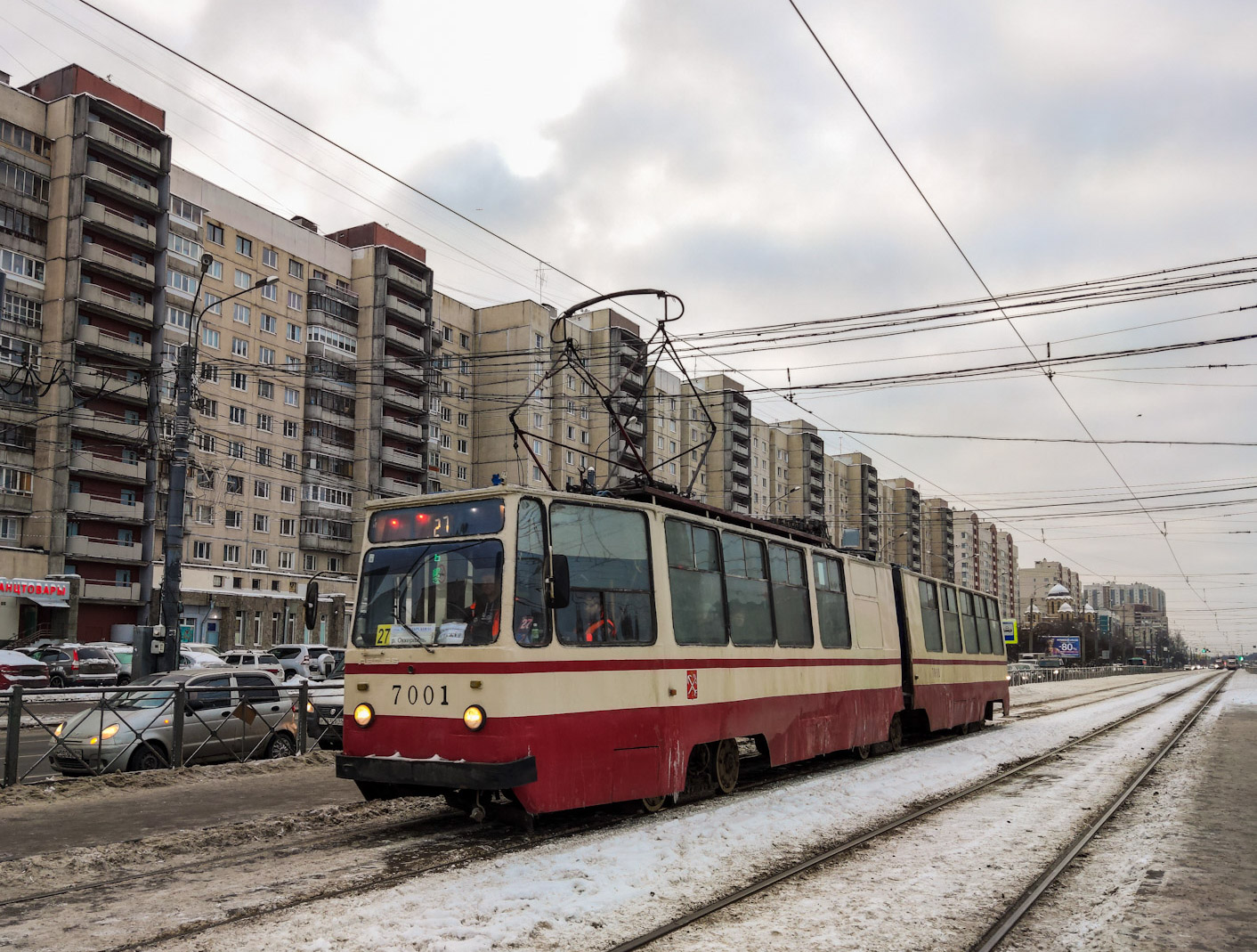 Санкт-Петербург, ЛВС-86К № 7001