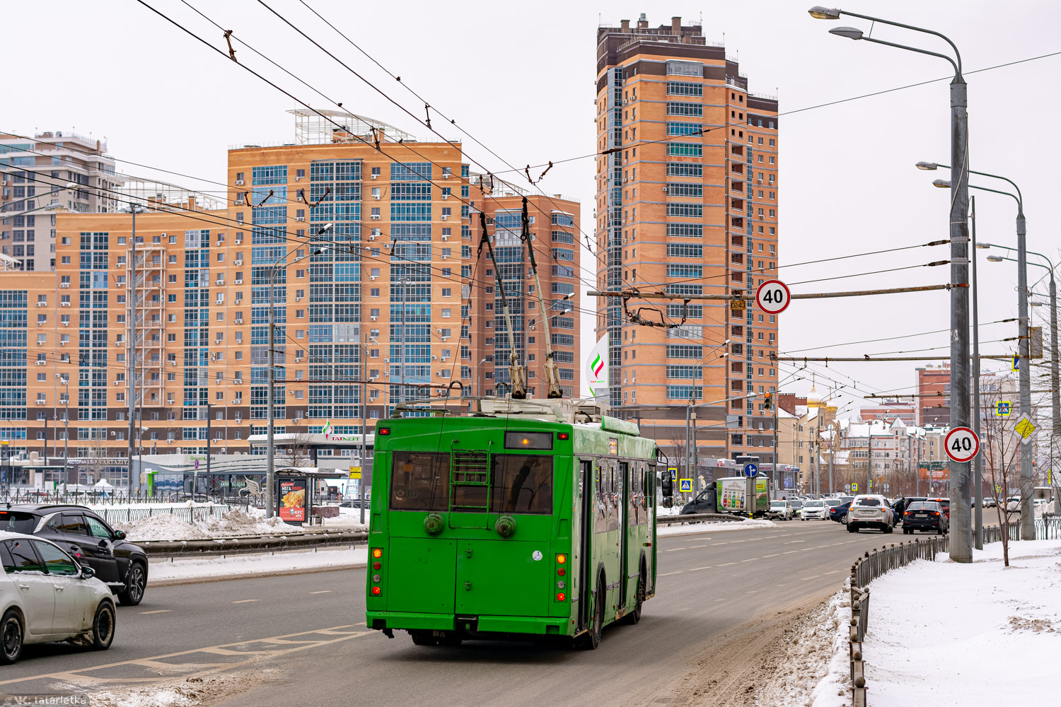 Казань, Тролза-5275.03 «Оптима» № 1423