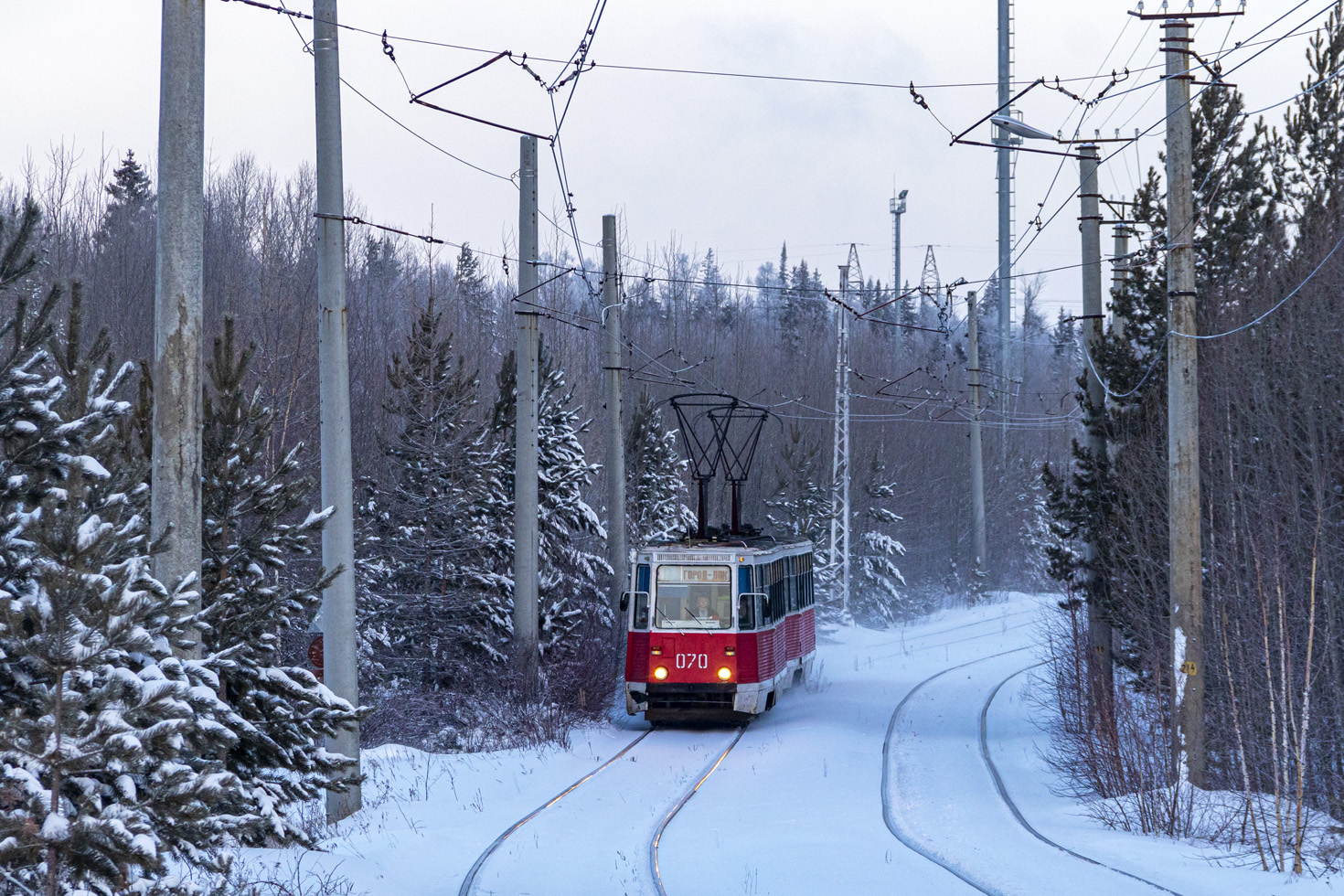 Усть-Илимск, 71-605 (КТМ-5М3) № 070