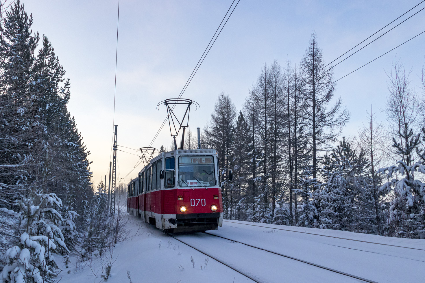 Усть-Илимск, 71-605 (КТМ-5М3) № 070