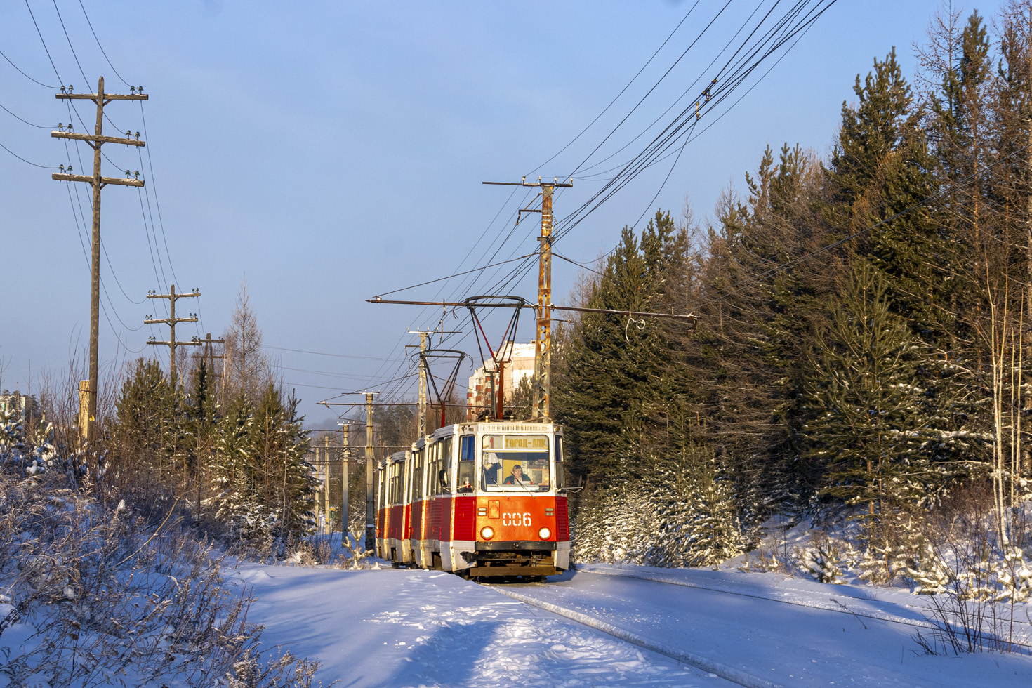 Усть-Илимск, 71-605 (КТМ-5М3) № 006