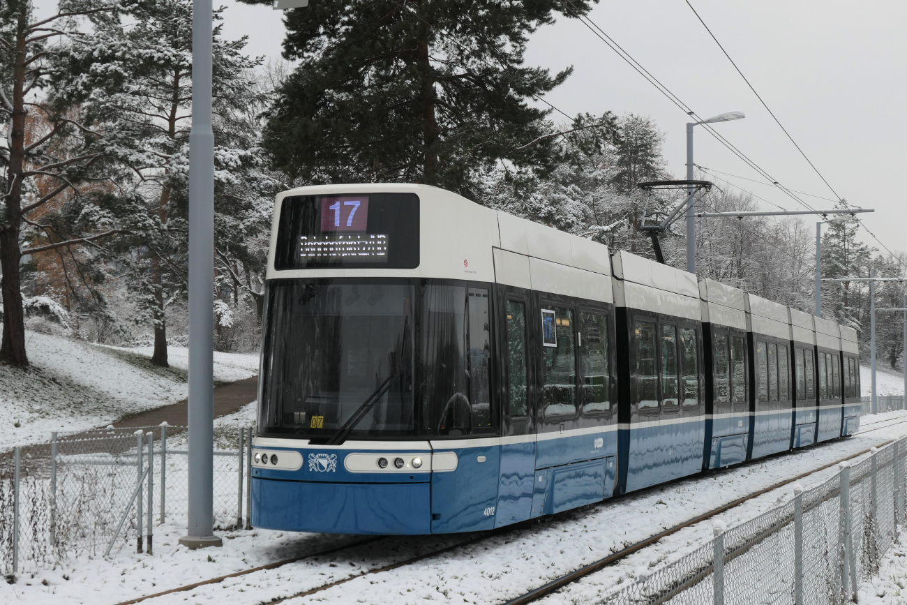 Цюрих, Bombardier Flexity Zürich № 4012