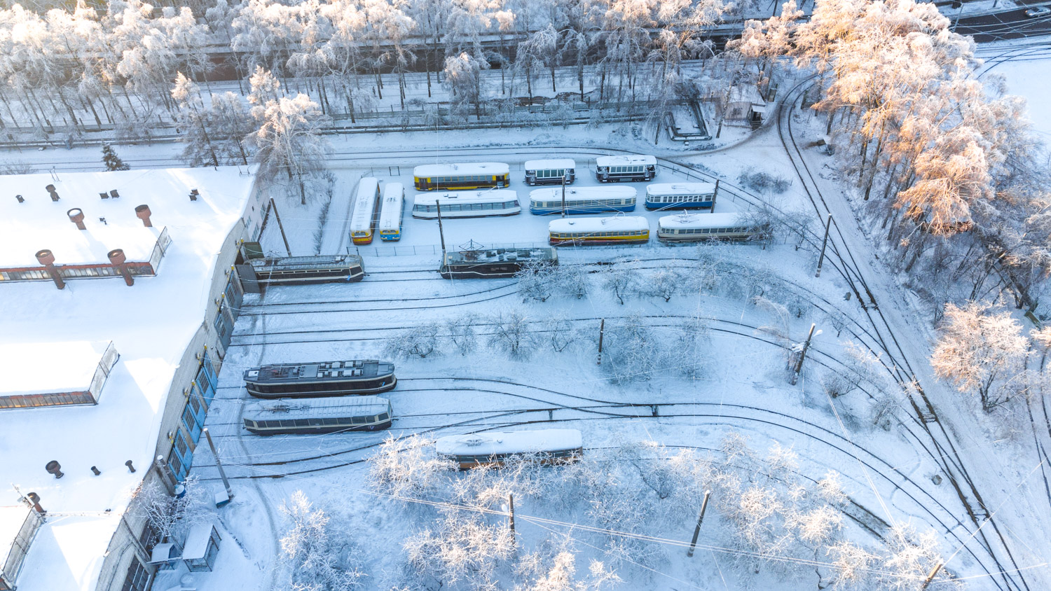 Нижний Новгород, ЗиУ-5Д № 1247; Нижний Новгород, МТБ-82Д № 57; Нижний Новгород, РВЗ-6М2 № 2830; Нижний Новгород, РВЗ-7 (71-217) № 2604; Нижний Новгород, Двухосный прицепной вагон № 2; Нижний Новгород, Эрликон-реплика № 5; Нижний Новгород, ЛМ-57 № 2567; Нижний Новгород, Х № 2; Нижний Новгород, МТВ-82 № 547; Нижний Новгород, 71-608КМ № 1226; Нижний Новгород — Музей ГЭТ  — подвижной состав