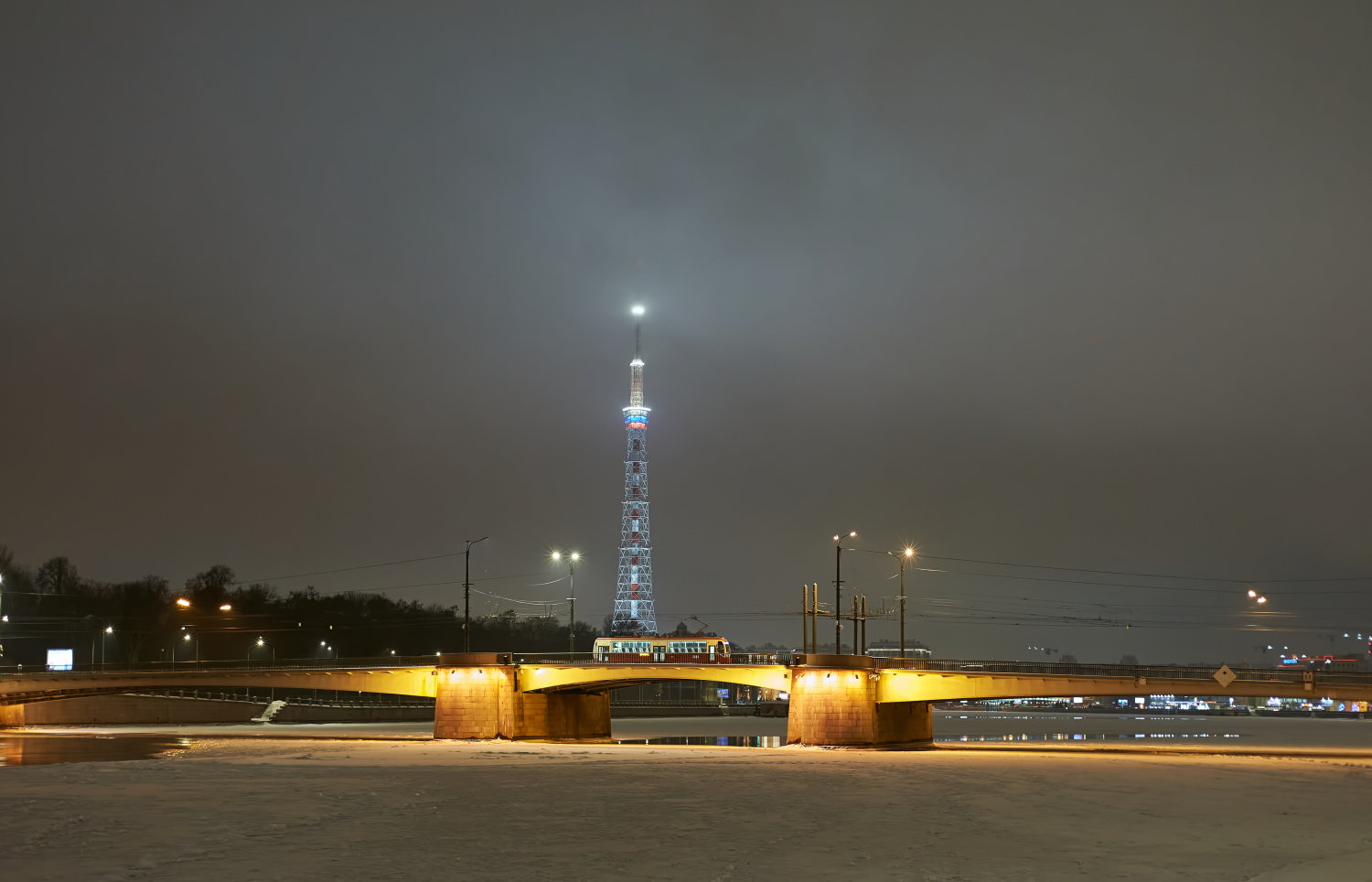 Санкт-Петербург — Мосты; Санкт-Петербург — Трамвайные линии и инфраструктура