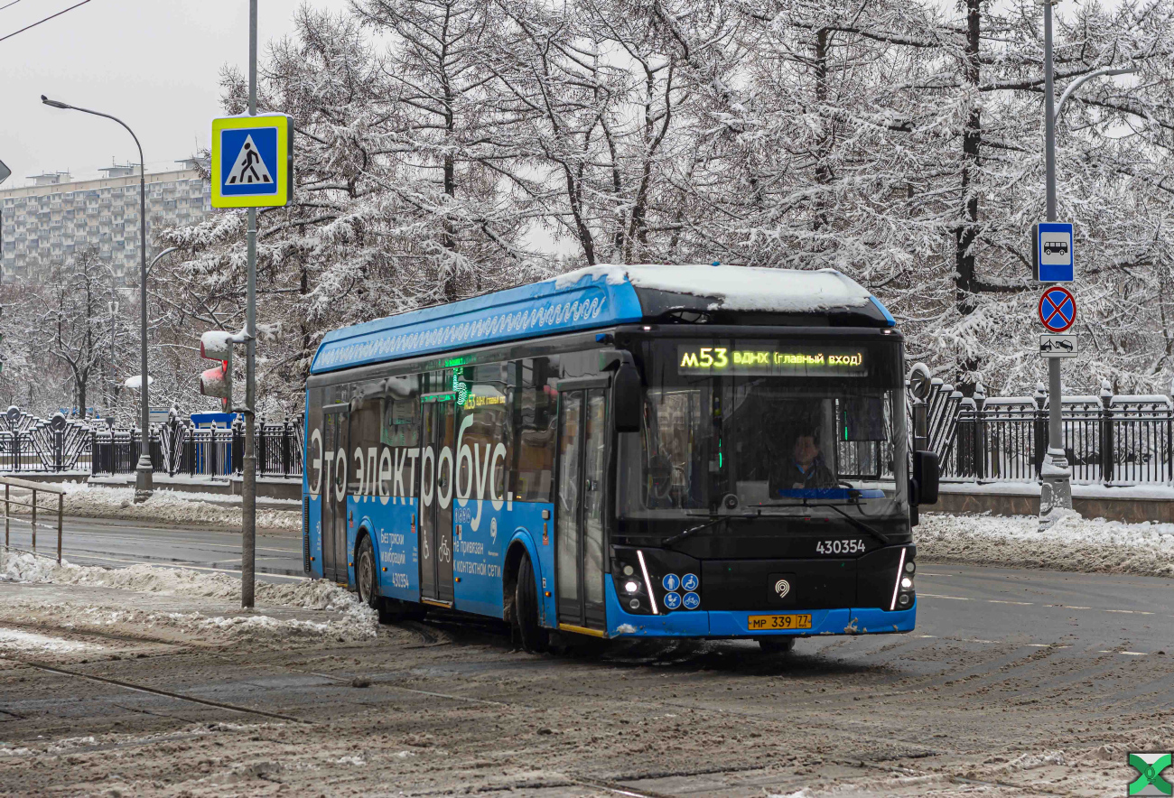 Moskau, LiAZ-6274 Nr. 430354