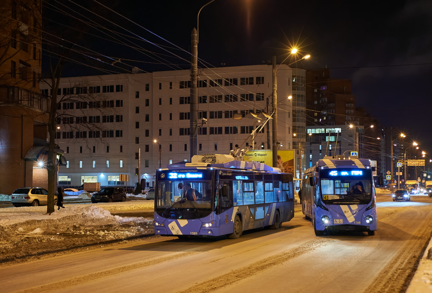 Санкт-Петербург, ВМЗ-5298.01 «Авангард» № 1089; Санкт-Петербург, БКМ 433030 Vitovt Max II № 1168