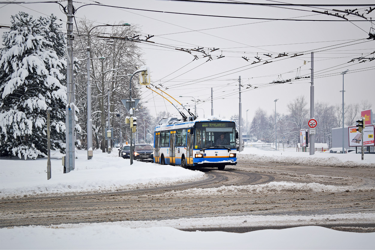 Острава, Škoda 21Tr № 3313