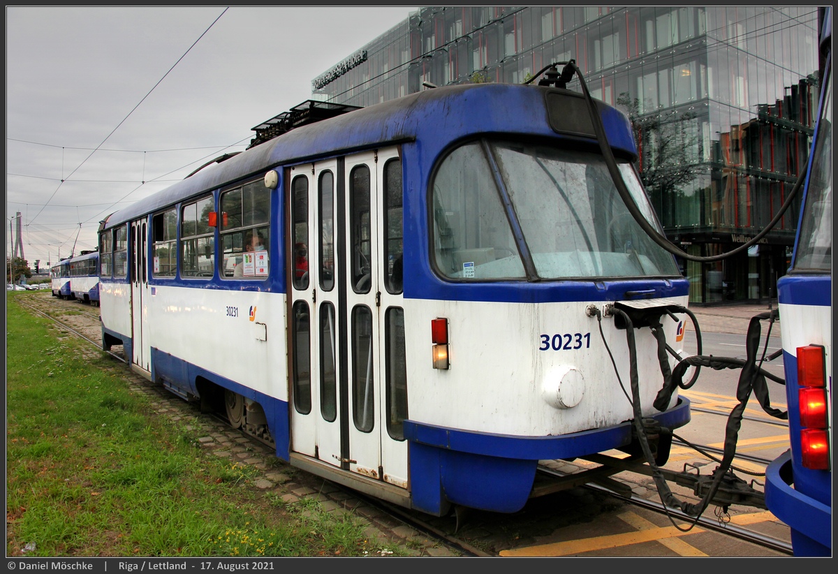 Рига, Tatra T3A № 30231