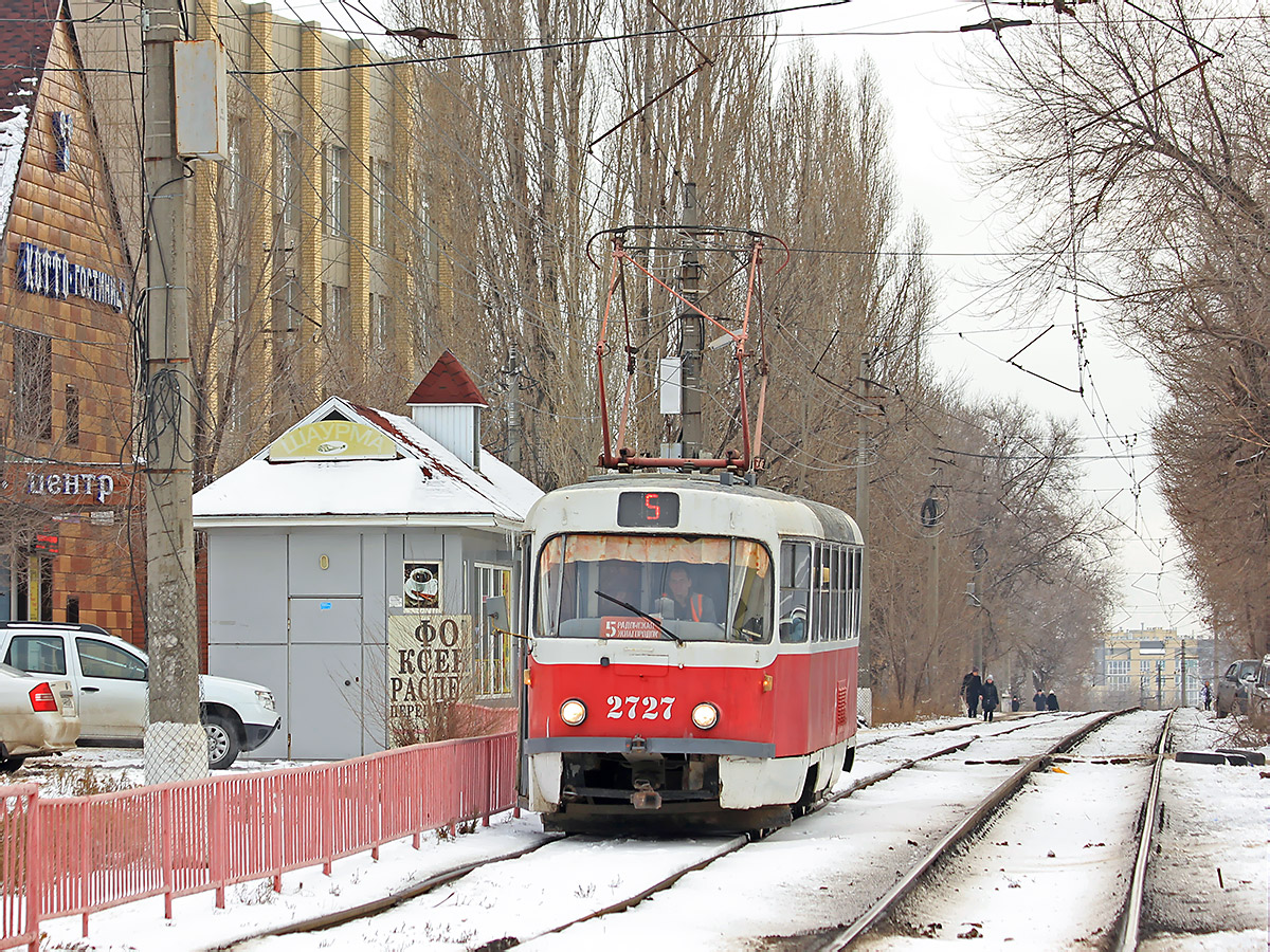 Volgográd, Tatra T3SU — 2727