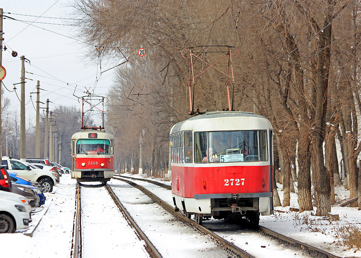 Volgograd, Tatra T3SU č. 2727
