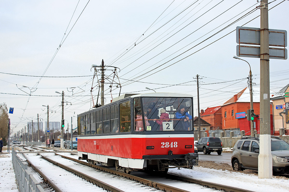 Volgograd, Tatra T6B5SU # 2848 Volgograd, Tatra T6B5SU # 2848