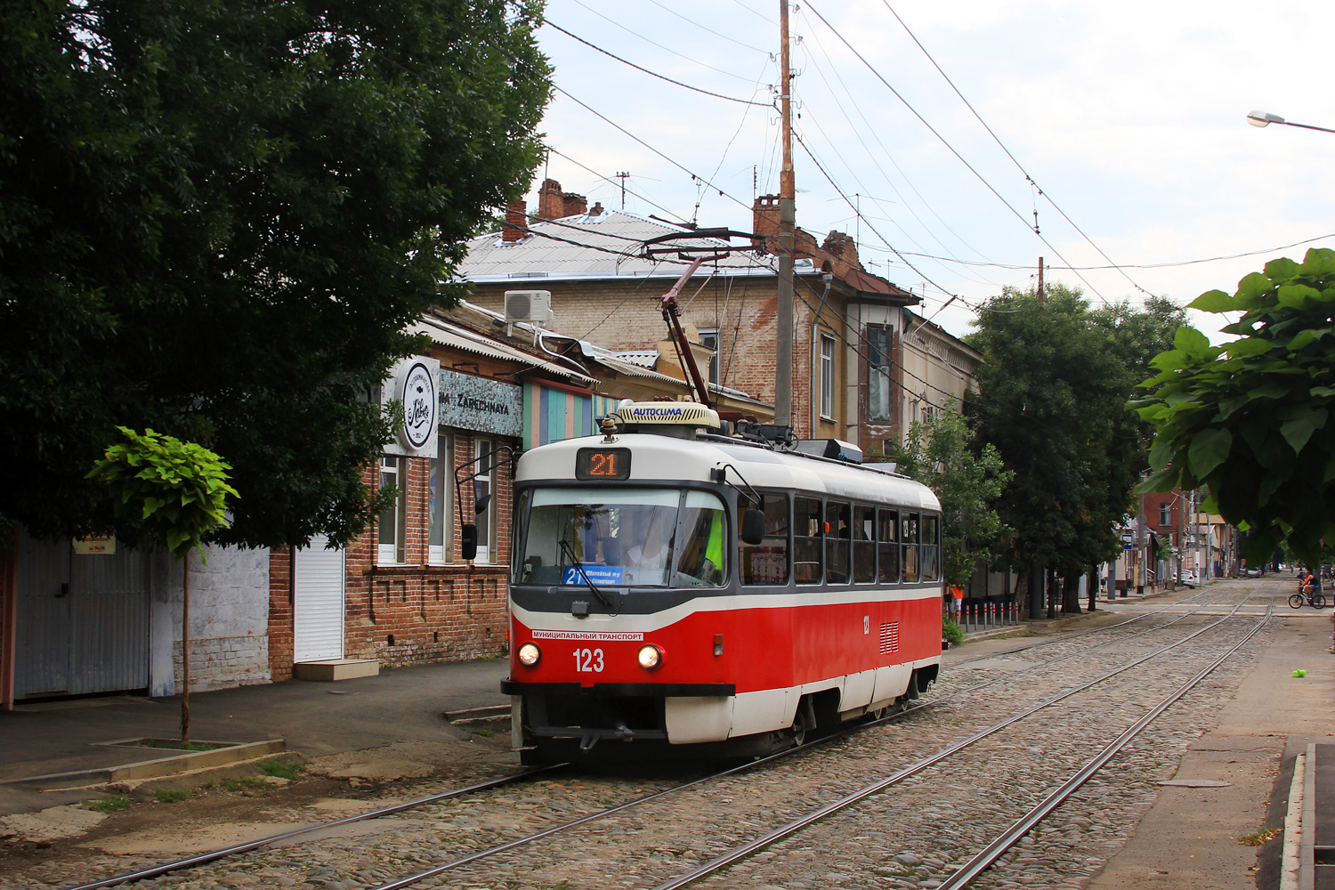 Краснодар, Tatra T3SU КВР ТМЗ № 123 Краснодар, Tatra T3SU КВР ТМЗ № 123