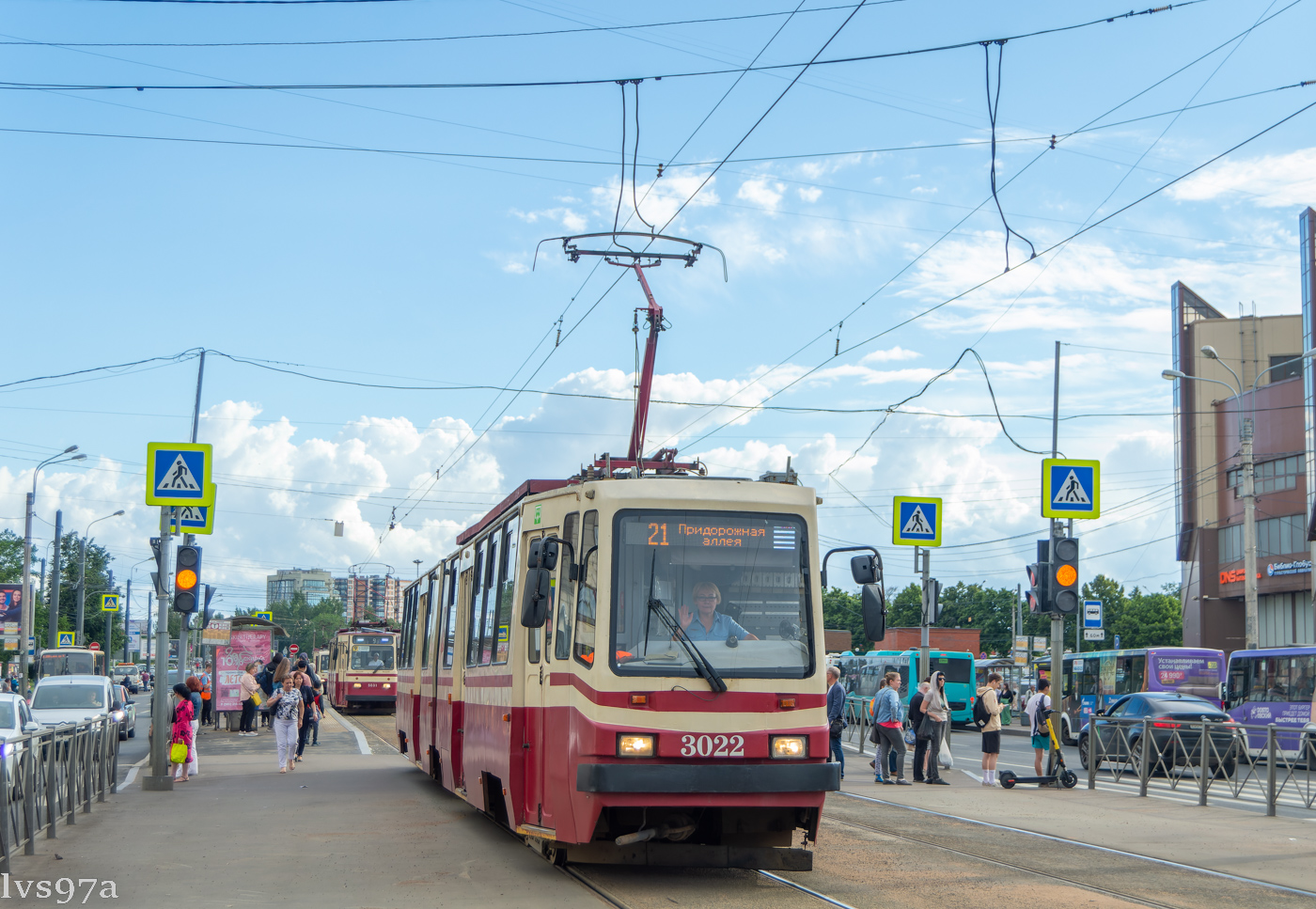 Санкт-Петербург, ЛВС-86К № 3022