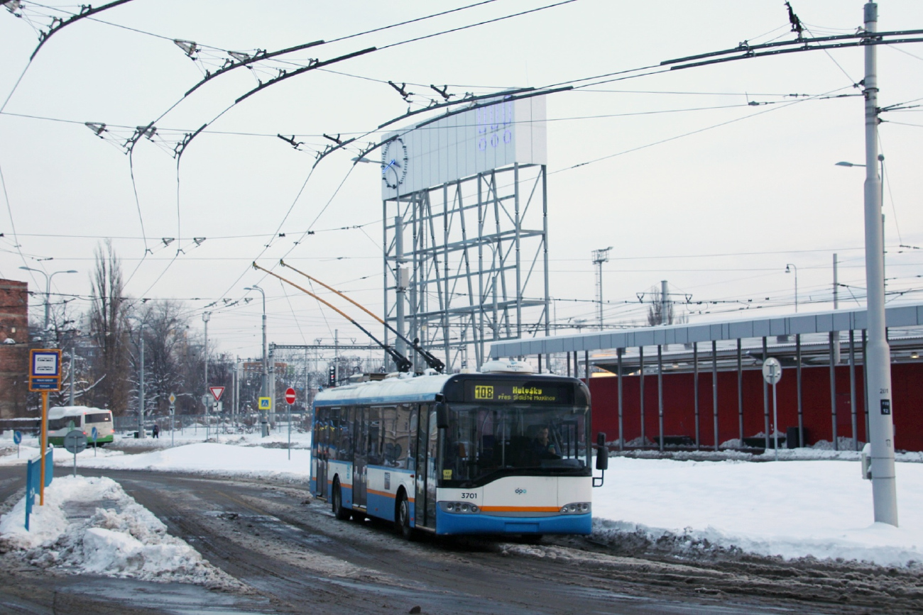 Острава, Solaris Trollino II 12 AC № 3701