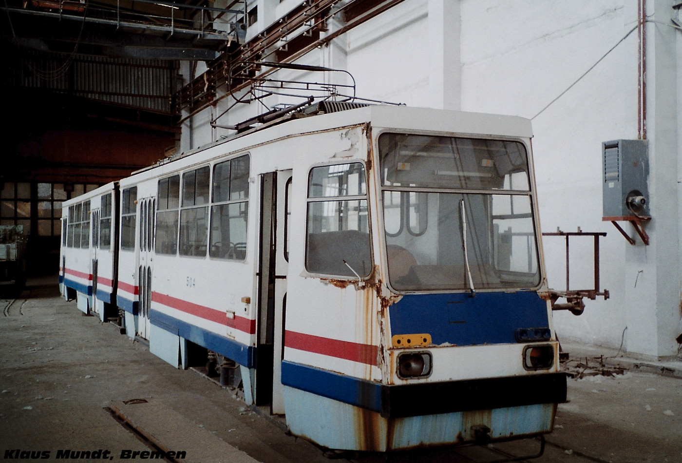 Sofia, T6K-503 Br. 504; Sofia — Historical — Тramway photos (1990–2010)