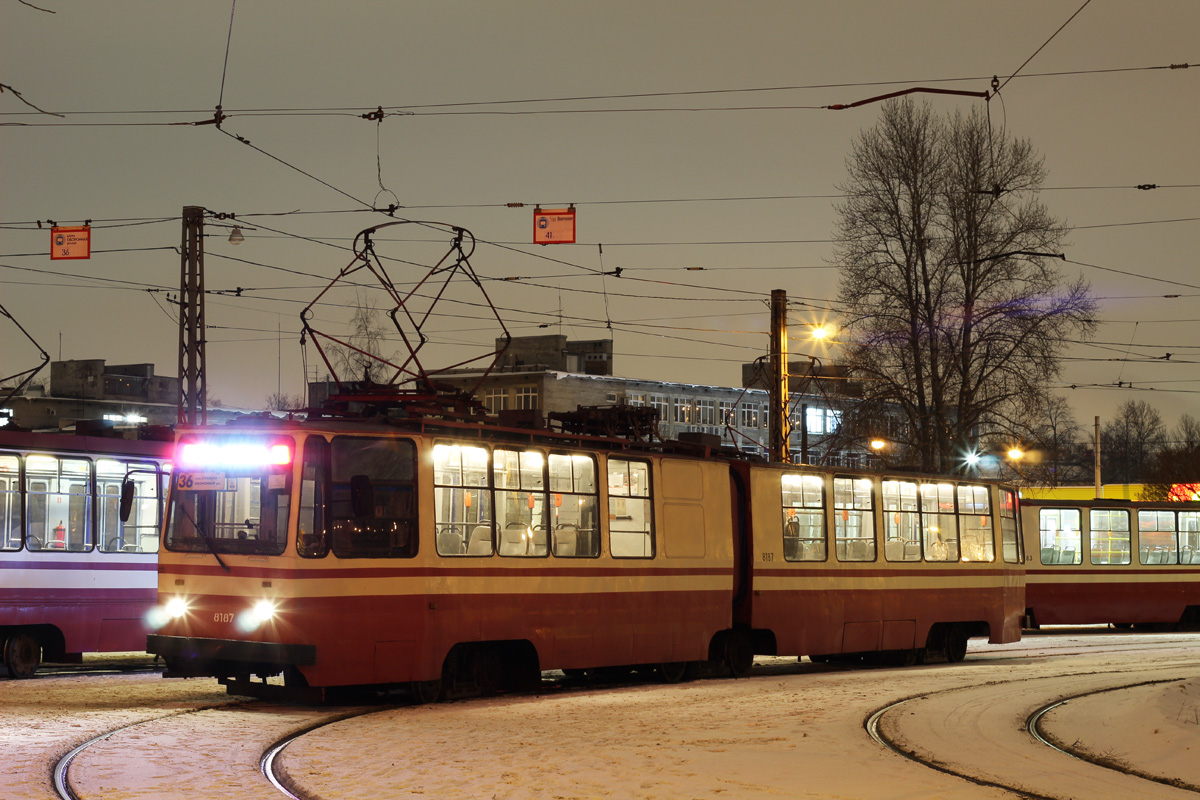 Санкт-Петербург, ЛВС-86К № 8187