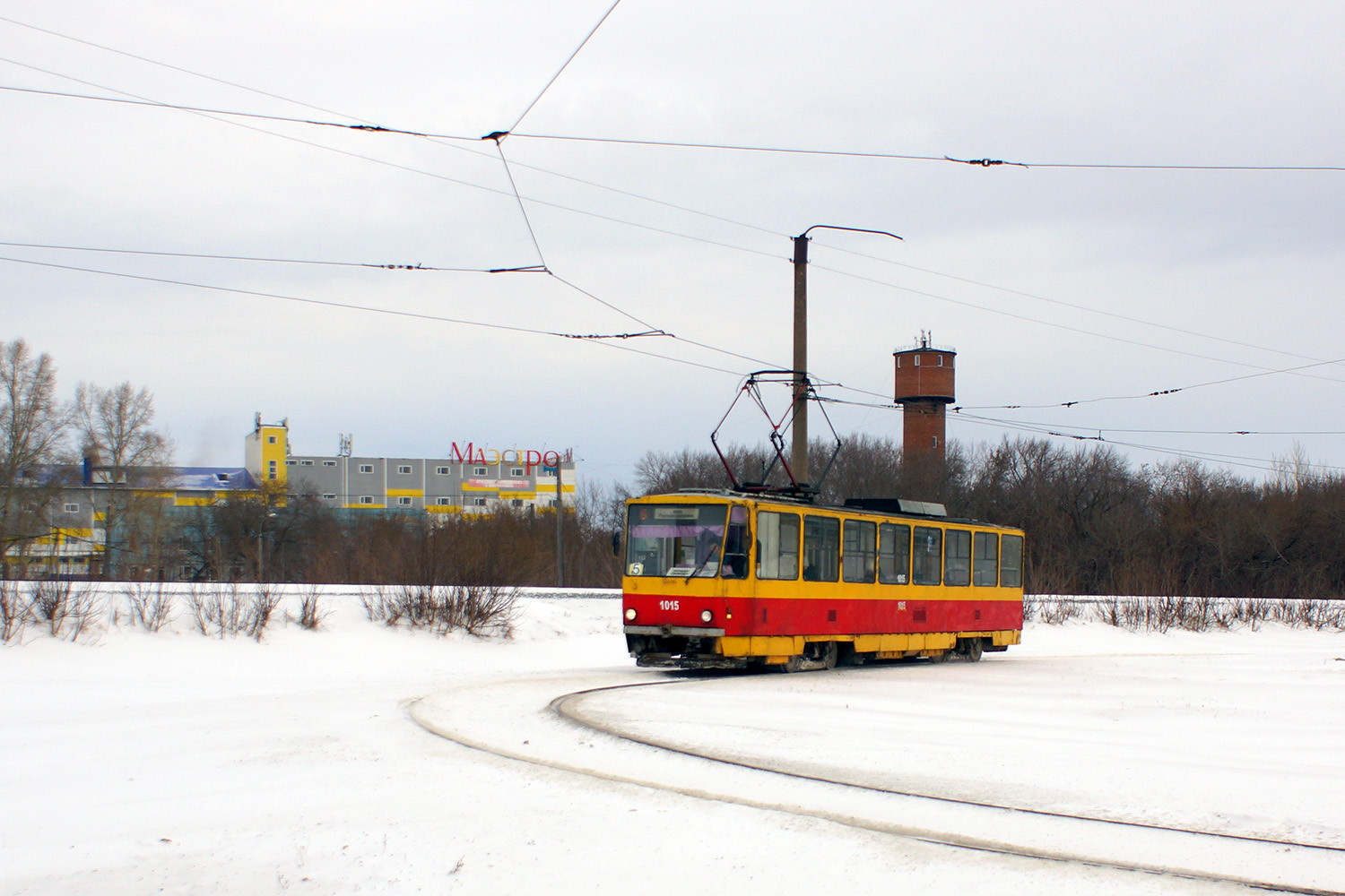 Барнаул, Tatra T6B5SU № 1015