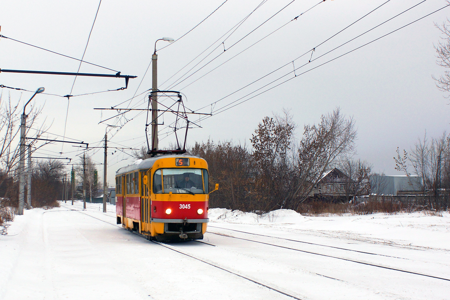 Барнаул, Tatra T3SU № 3045