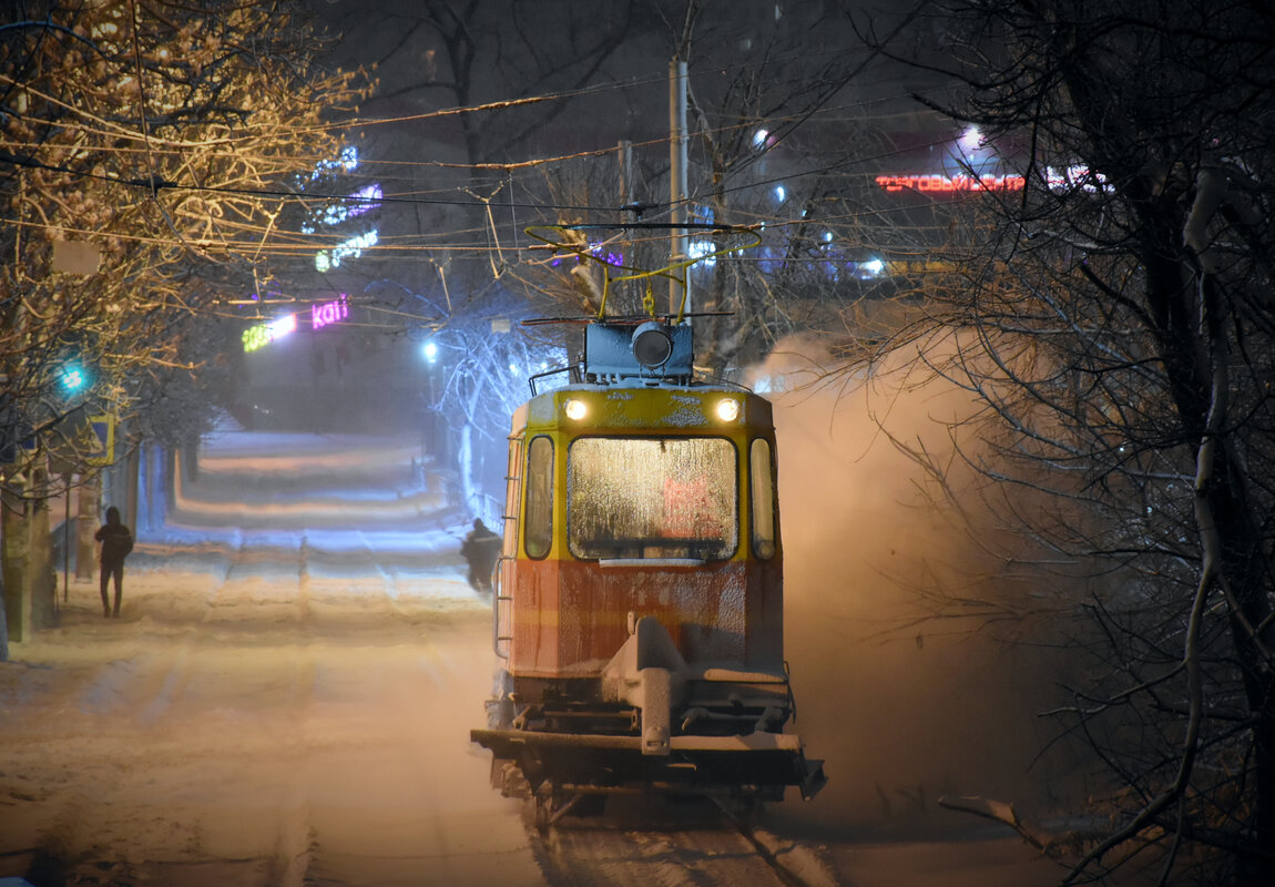 Владивосток, ГС-4 (КРТТЗ) № 47; Владивосток — Снегопады
