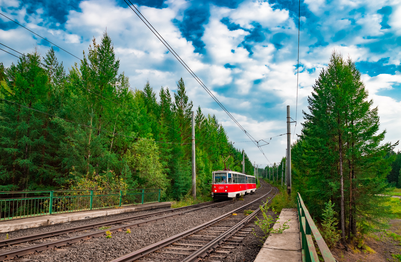 Усть-Илимск, 71-605 (КТМ-5М3) № 051