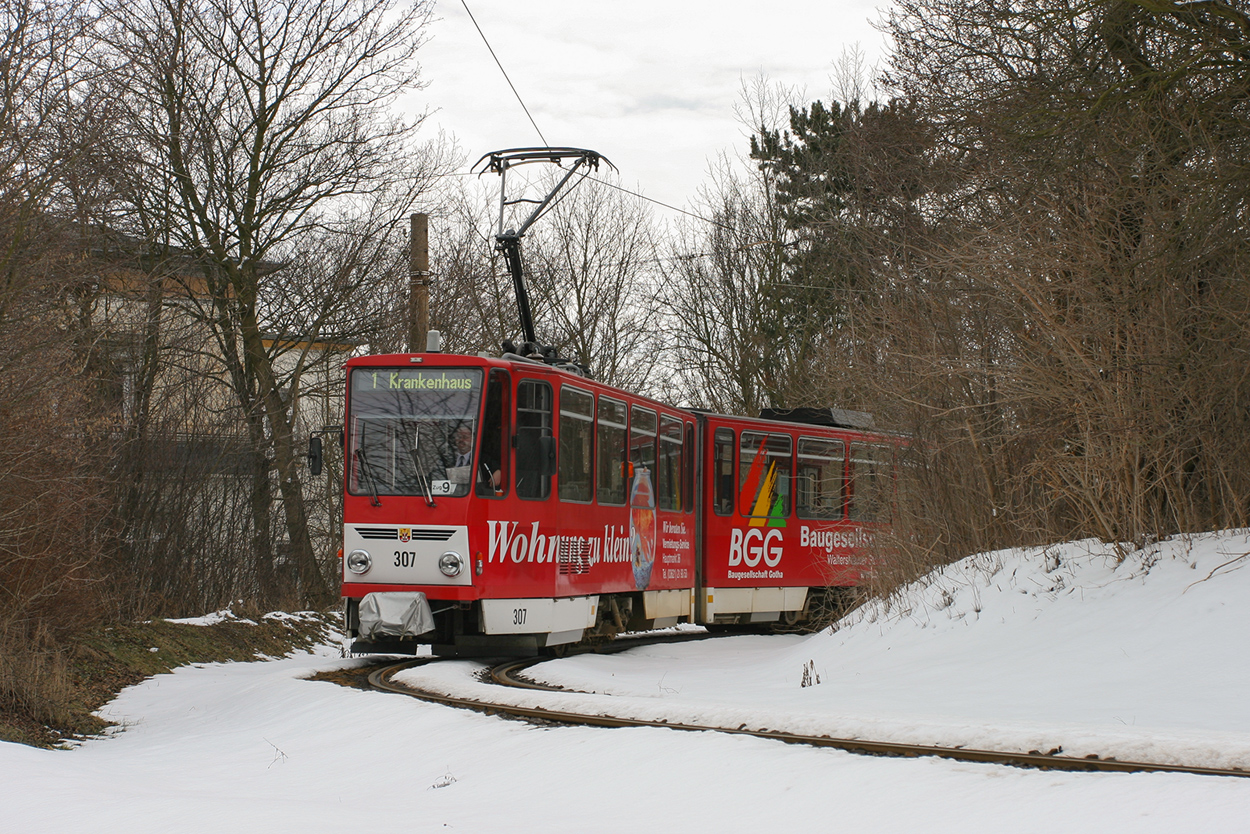 Гота, Tatra KT4D № 307