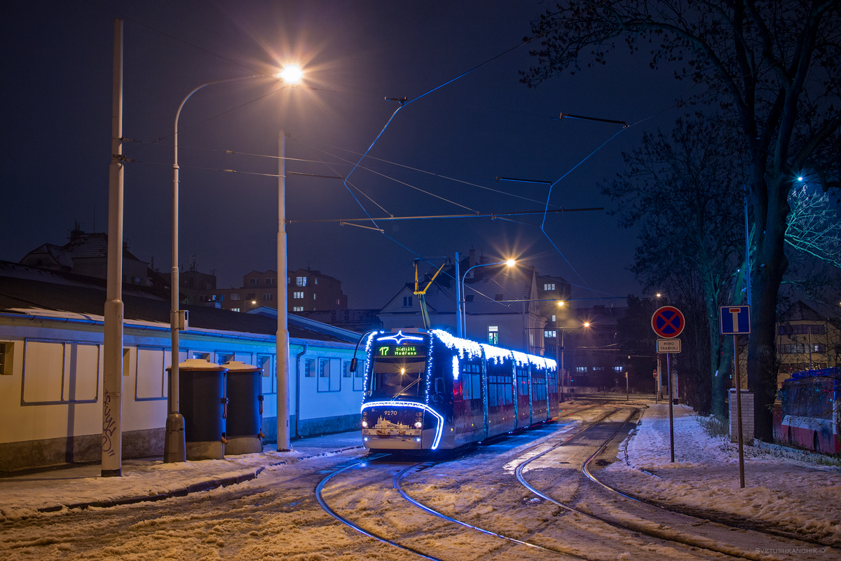 Прага, Škoda 14T Elektra № 9170; Прага — Рождественский трамвай