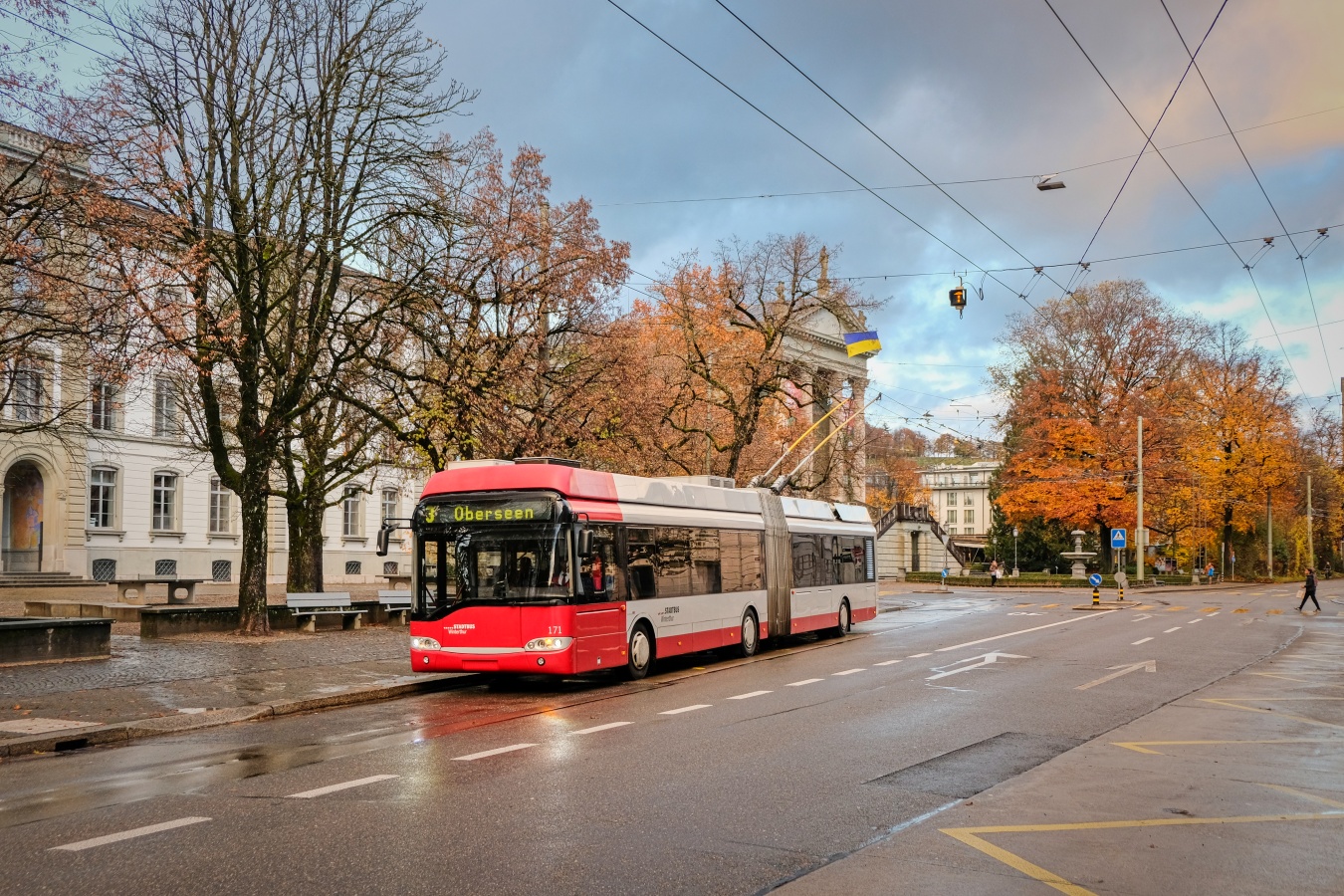 Винтертур, Solaris Trollino II 18 AC № 171