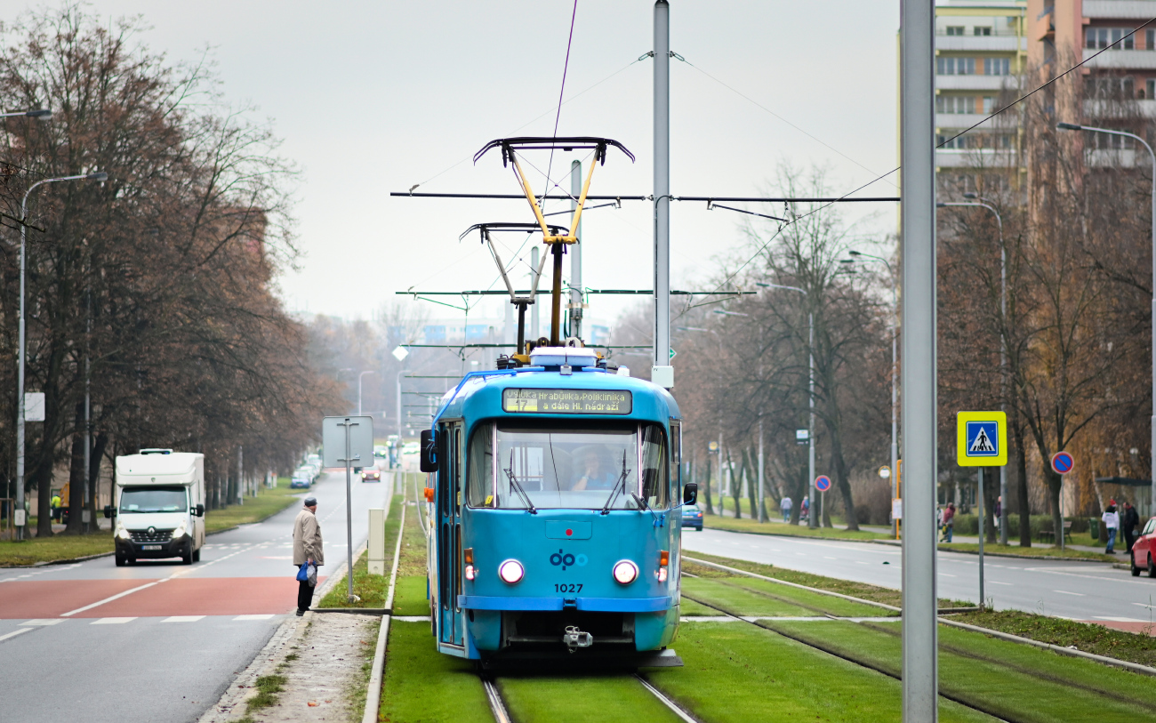 Острава, Tatra T3R.P № 1027