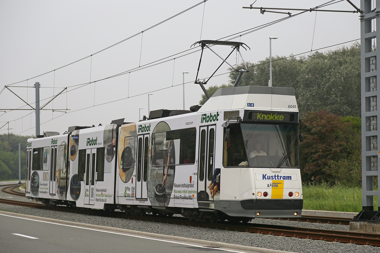 Tram du Littoral, BN/ACEC type 6000 8-axle N°. 6041