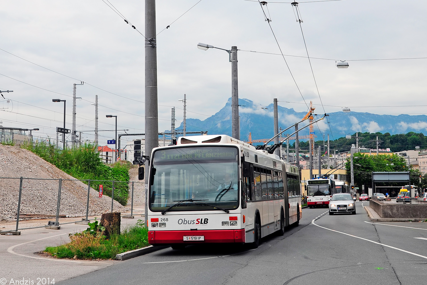 Зальцбург, Van Hool AG 300T № 268