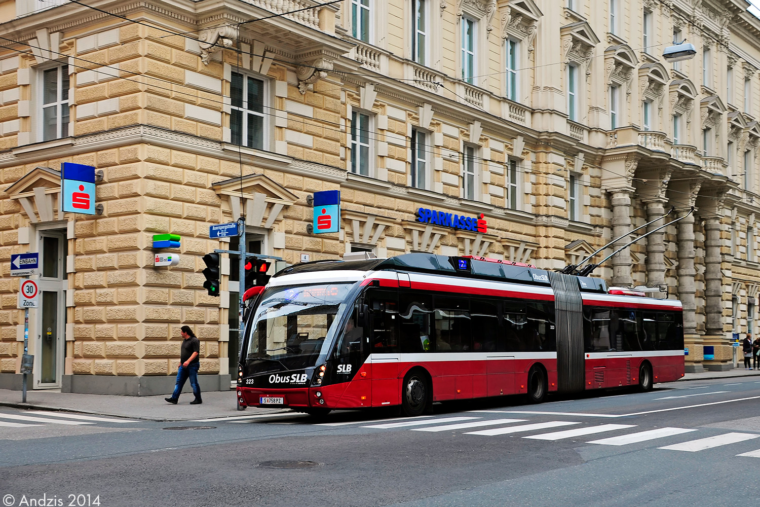 萨尔茨堡, Solaris Trollino III 18 AC MetroStyle # 323