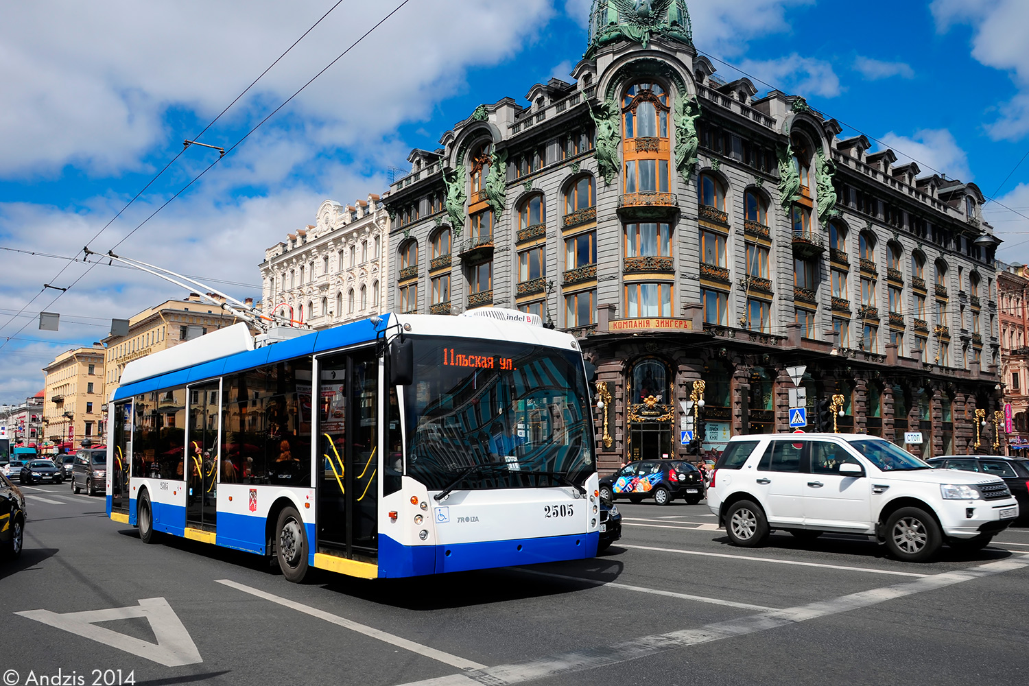 Санкт-Петербург, Тролза-5265.00 «Мегаполис» № 2505