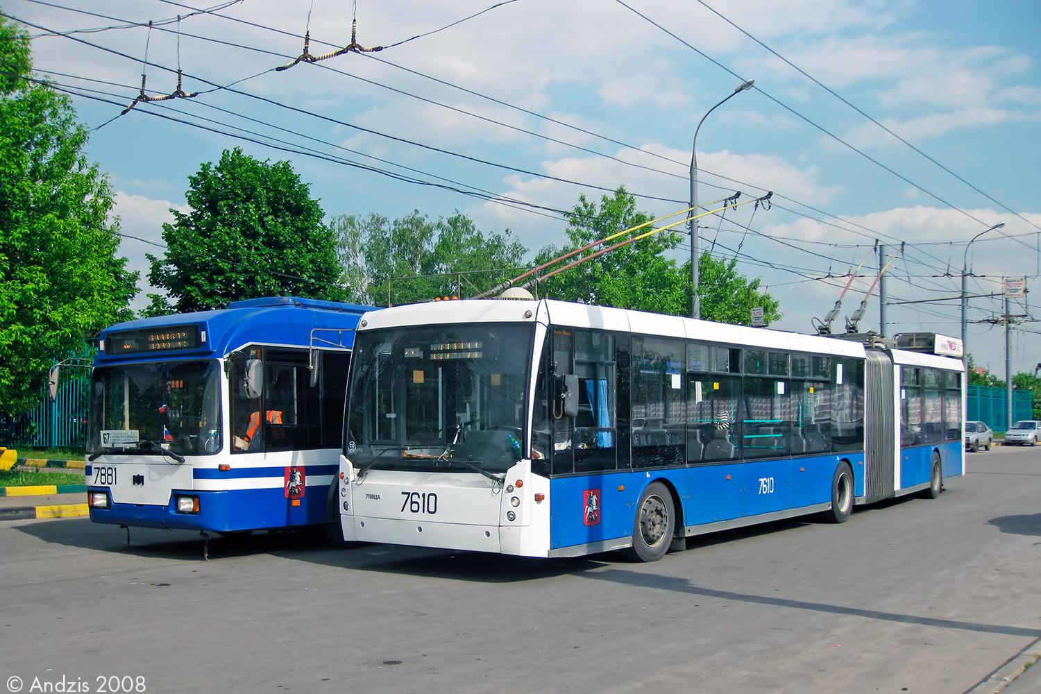 Москва, Тролза-6206.00 «Мегаполис» № 7610