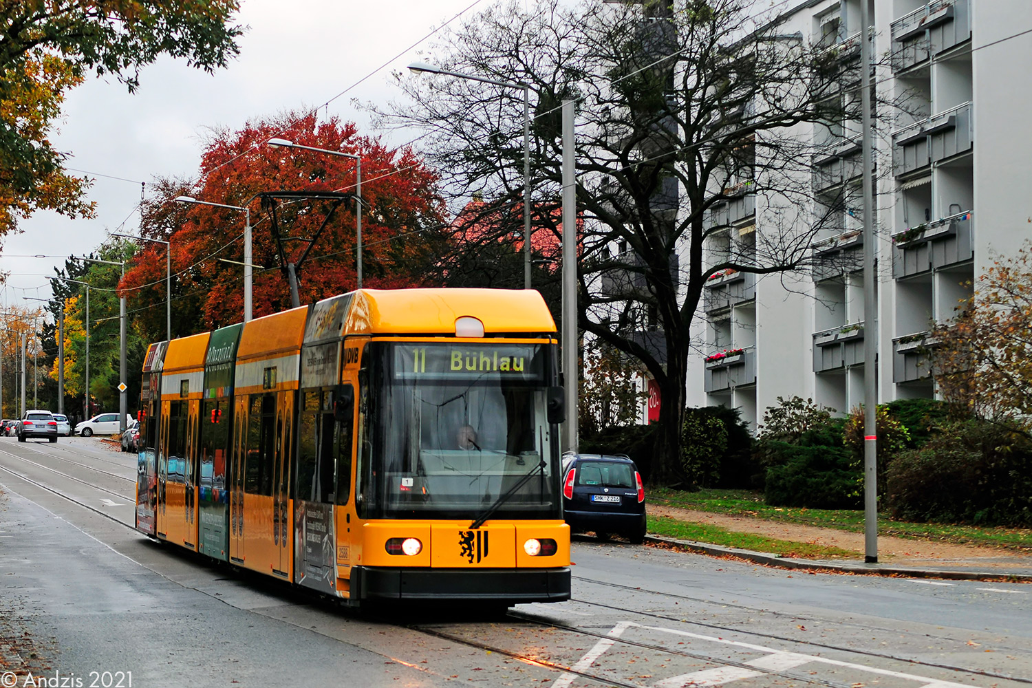 Дрезден, SachsenTram NGT 6 DD ZR № 2588