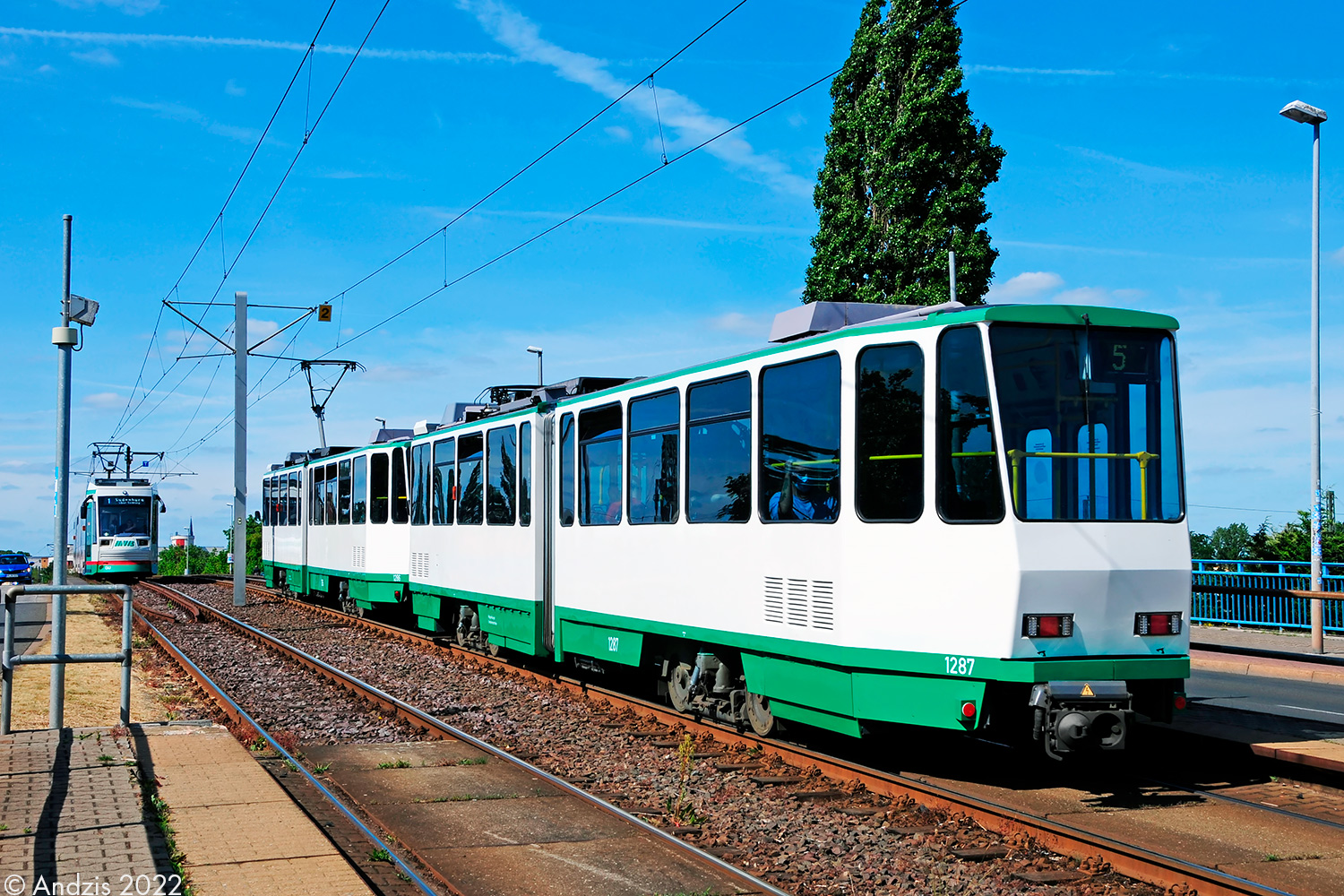 Магдебург, Tatra KT4DM № 1287