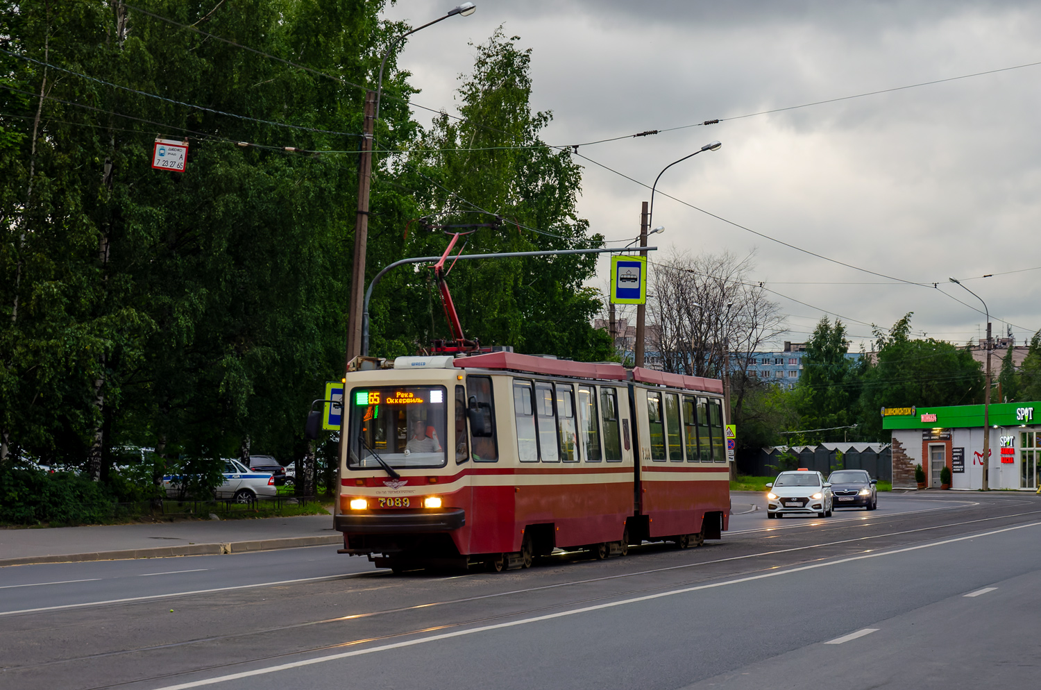 Санкт-Петербург, ЛВС-86М2 № 7089