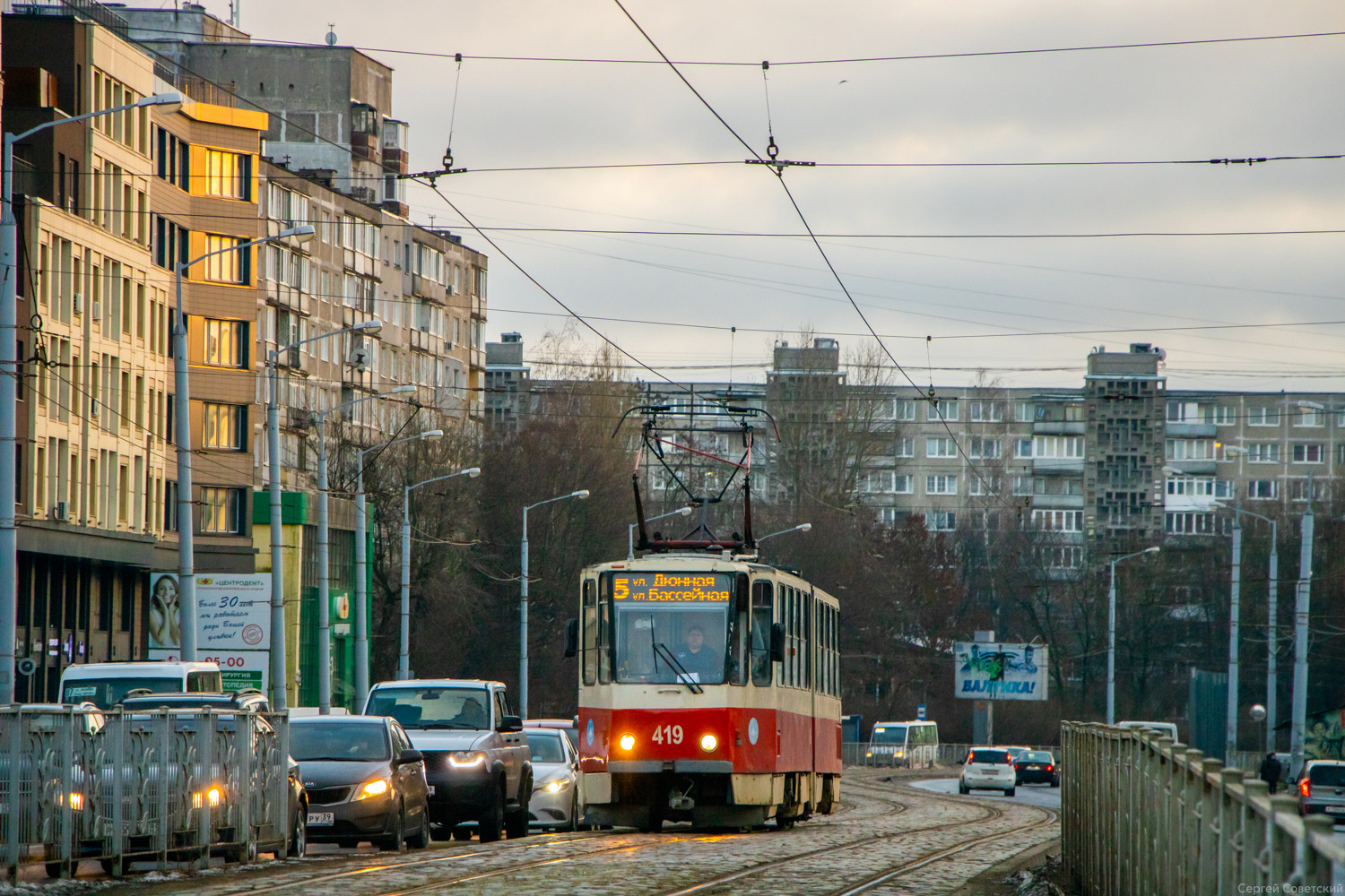 Калининград, Tatra KT4SU № 419 Калининград, Tatra KT4SU № 419