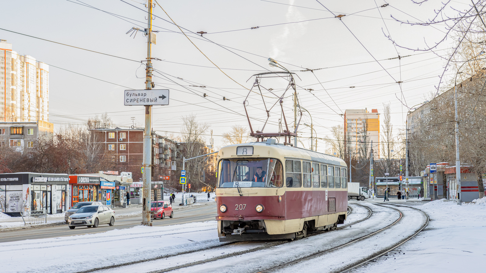Екатеринбург, Tatra T3SU № 207