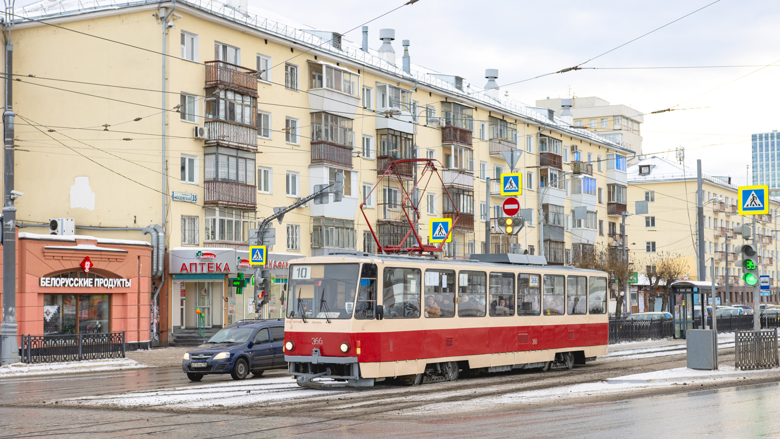 Екатеринбург, Tatra T6B5SU № 366