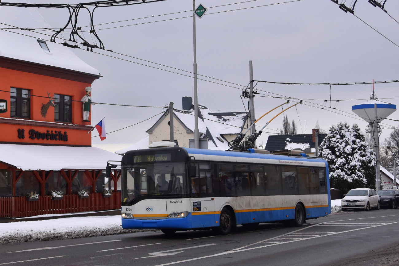 Острава, Solaris Trollino II 12 AC № 3704