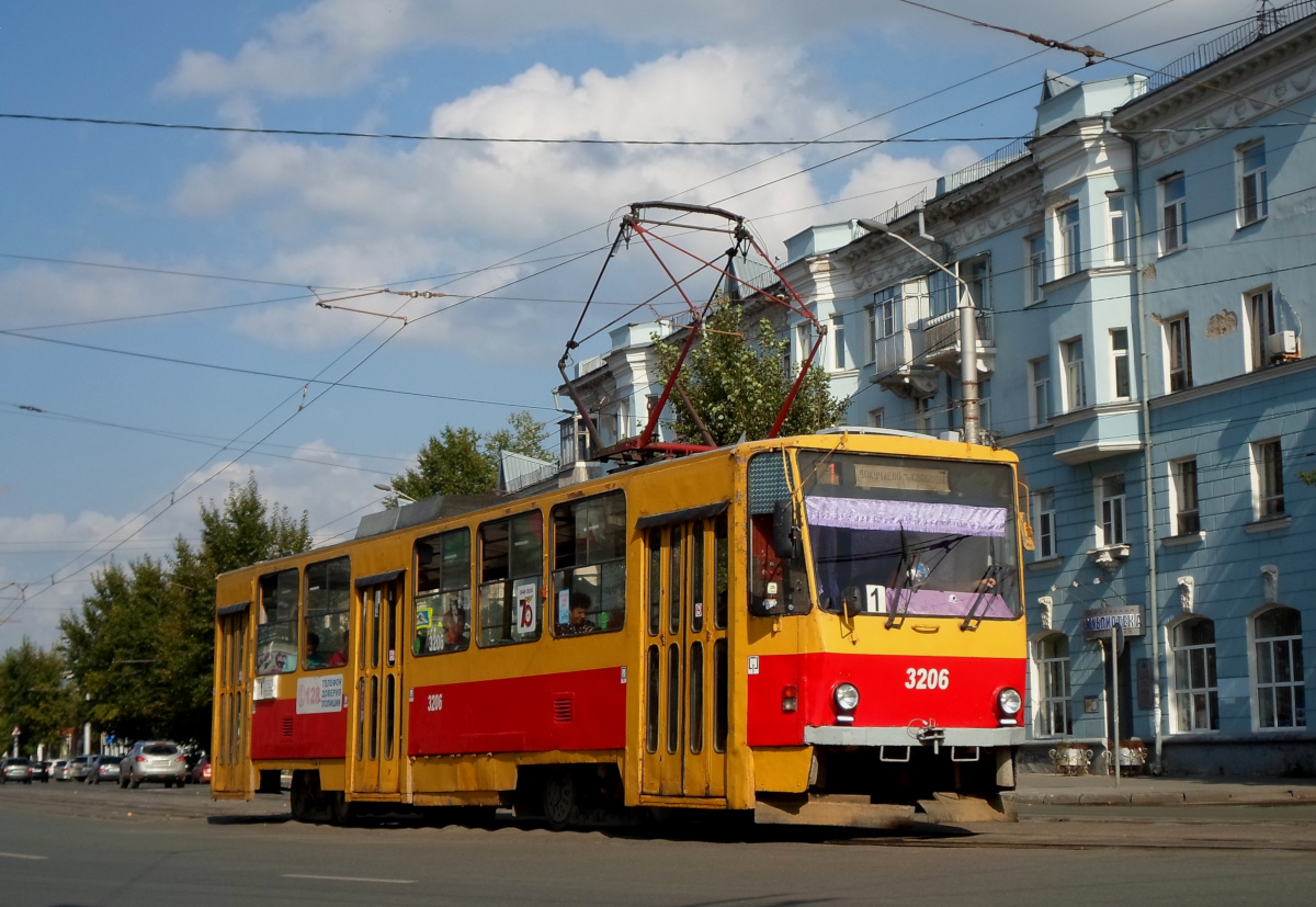 Барнаул, Tatra T6B5SU № 3206