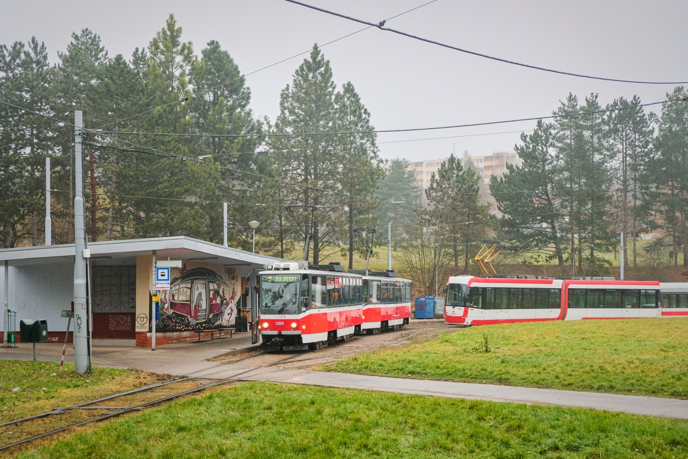 Брно, Tatra T6A5 № 1209