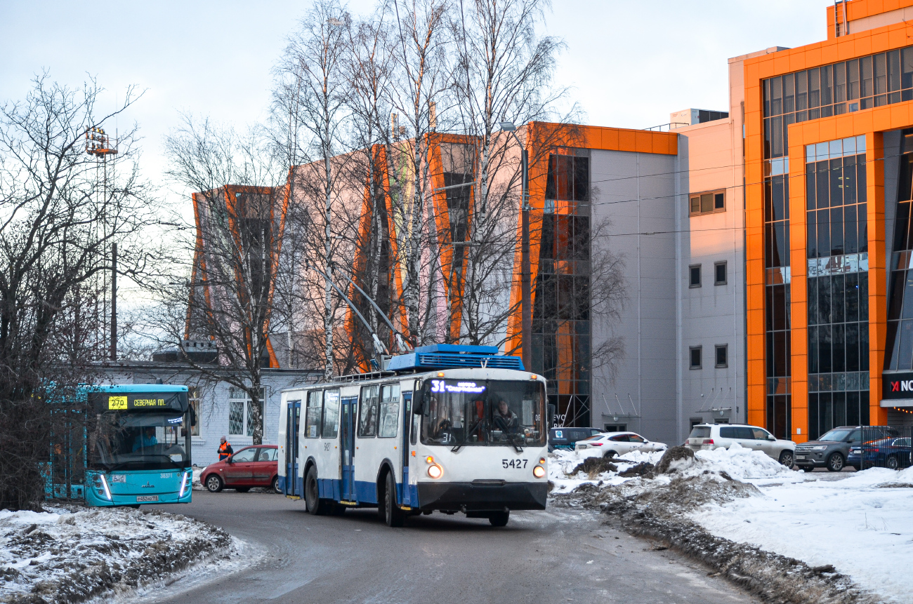 Санкт Петербург, ВЗТМ-5284.02 № 5427