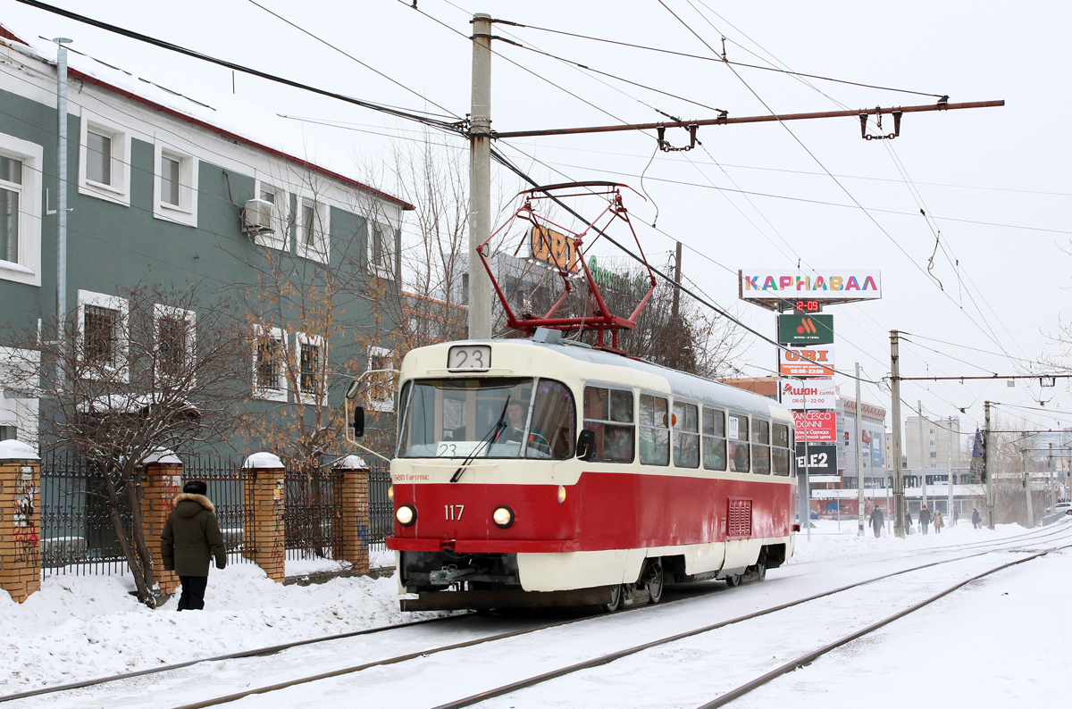 Екатеринбург, Tatra T3SU (двухдверная) № 117