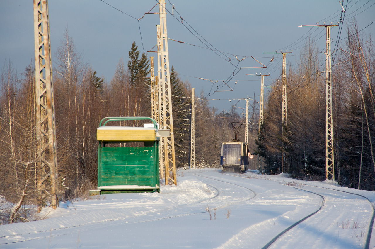 Усть-Илимск — Трамвайная линия и инфраструктура